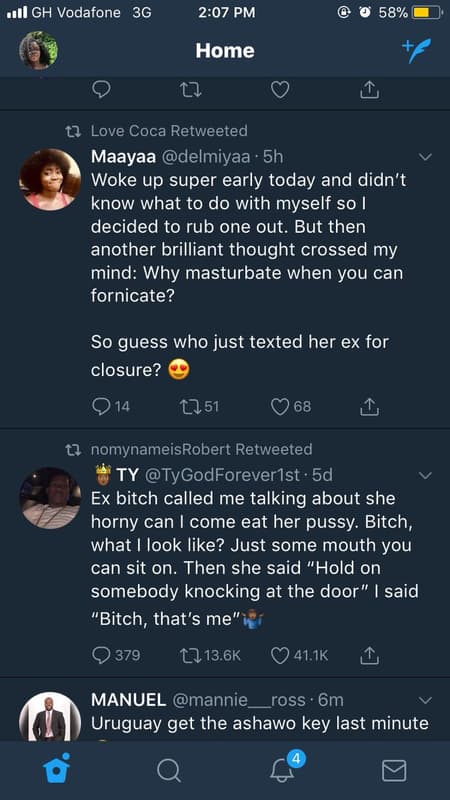 Ull gh vodafone 3g 207 pm 58 home 2 1 love coca retweeted maayaa delmiyaa . 5h w