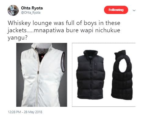 Ohta ryota onta_ryota following whiskey lounge was full of boys in these jackets