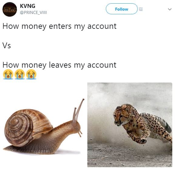 Kvng prince_viiii follow how money enters my account vs how money leaves my acco