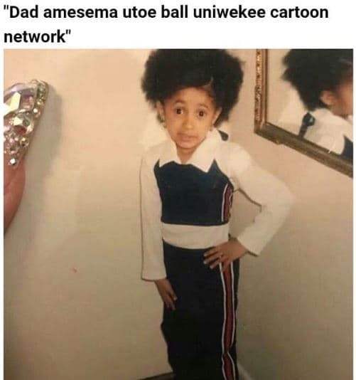 'dad amesema utoe ball uniwekee cartoon network