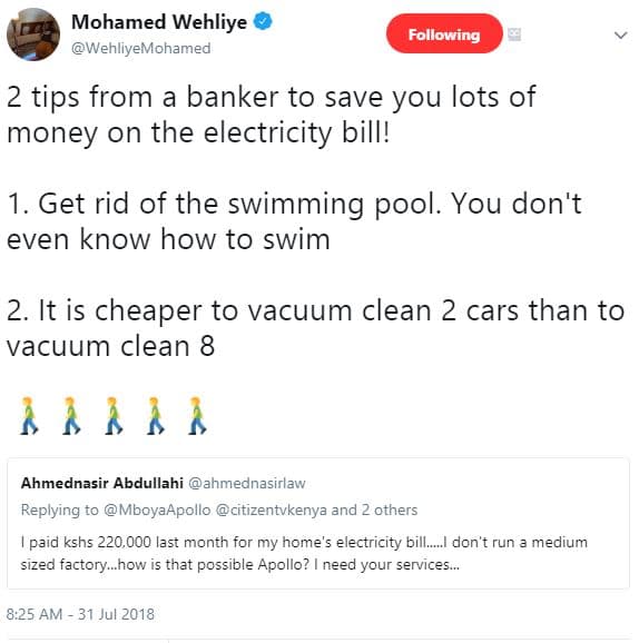 Mohamed wehliye wehliyemohamed following 2 tips from a banker to save you lots o