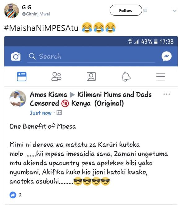 G g githinjimwai follow maishanimpesatu 43 1738 search amos kiama kilimani mums