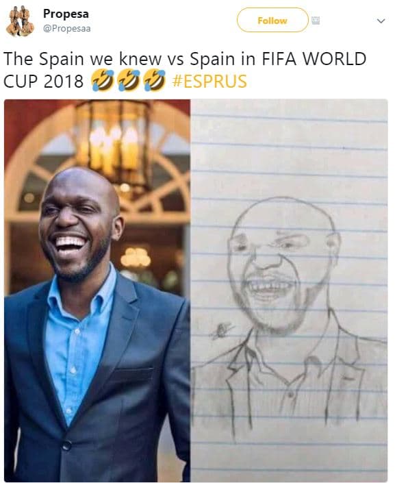 Propesa propesaa follow the spain we knew vs spain in fifa world cup 402 esprus