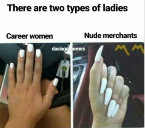 There are two types of ladies career women nude merchants dasiagor emes