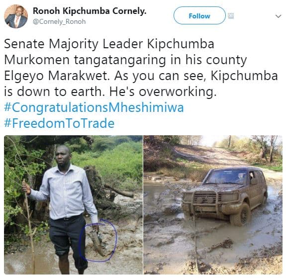 Ronoh kipchumba cornely. cornely_ronoh follow senate majority leader kipchumba m