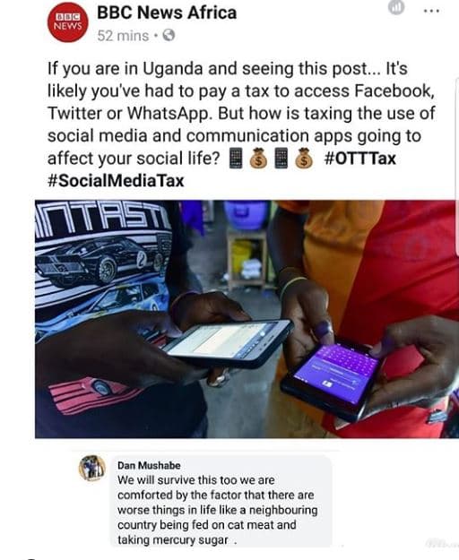 00g bbc news africa news 52 mins if you are in uganda and seeing this post.. it'