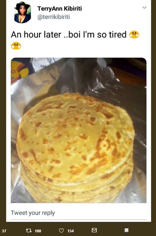 Terryann kibiriti terrikibiriti an hour later boi i'm so tired tweet your reply