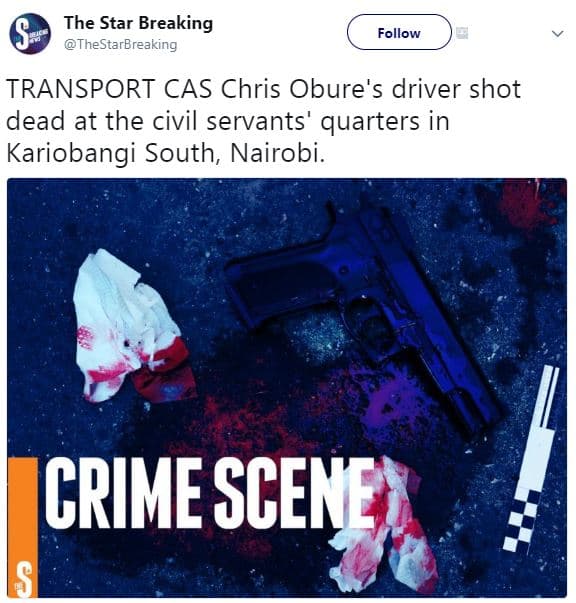 The star breaking thestarbreaking follow transport cas chris obure's driver shot