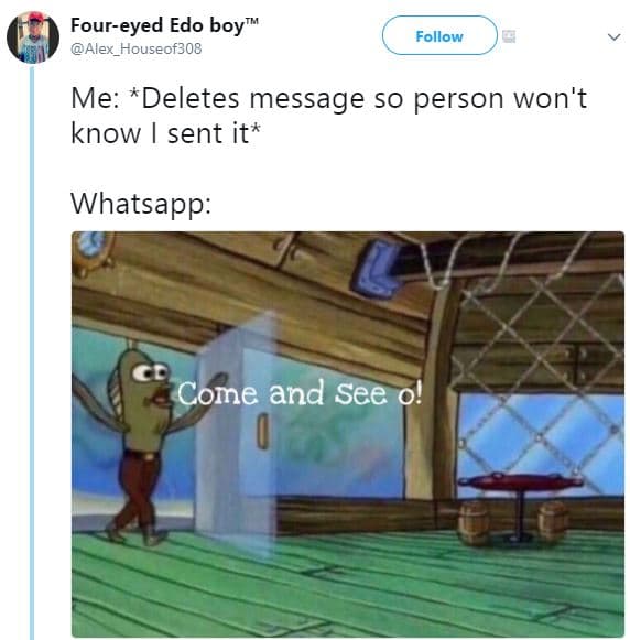 Foureyed edo boym alex_houseof308 follow me deletes message so person won't know