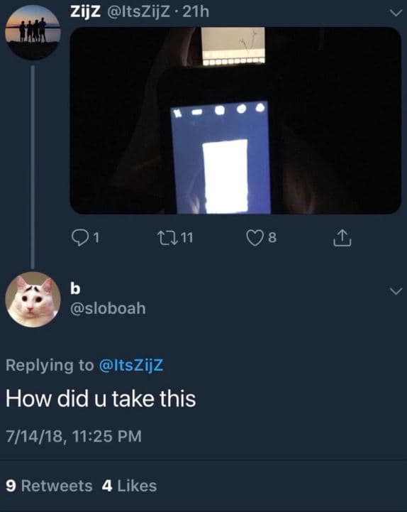 Zijz itszijz 21h 01 12n1 08 b sloboah replying to itszijz how did u take this 71