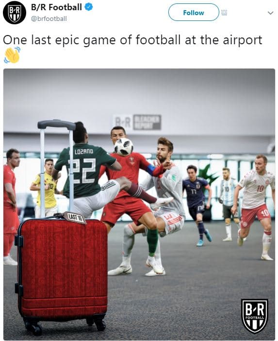 Br football brfootball follow one last epic game of football at the airport loza