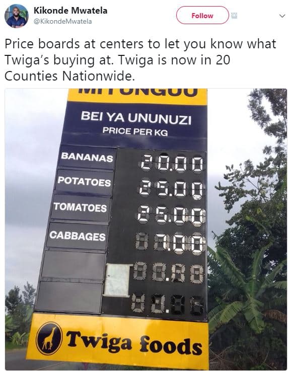Kikonde mwatela kikondemwatela follow price boards at centers to let you know wh
