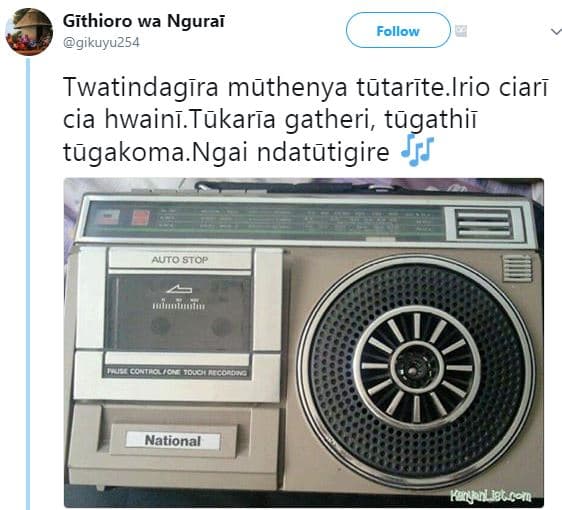 Githioro wa ngurai gikuyu254 follow twatindagira muthenya tutarite irio ciari ci