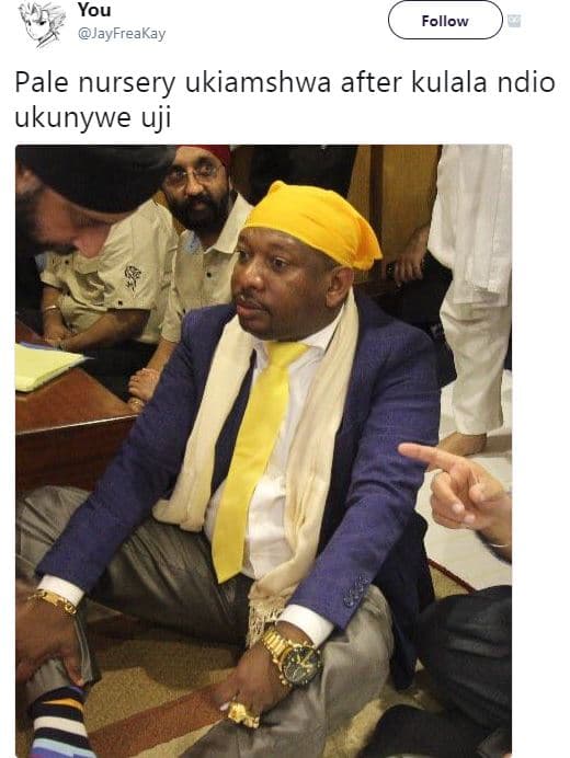 You jayfreakay follow pale nursery ukiamshwa after kulala ndio ukunywe uji