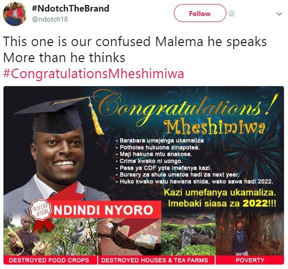 Ndotchthebrand ndotch18 follow this one is our confused malema he speaks more th
