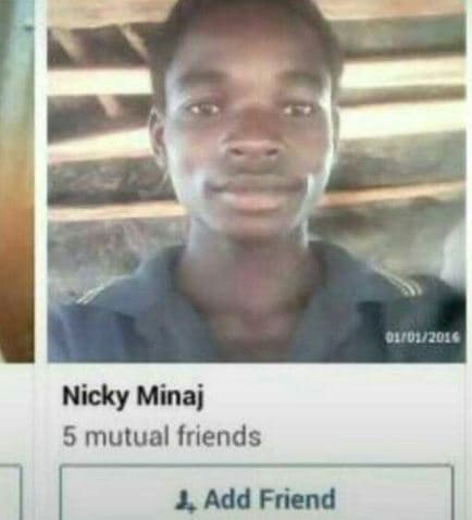 Nicky minaj 5 mutual friends add friend