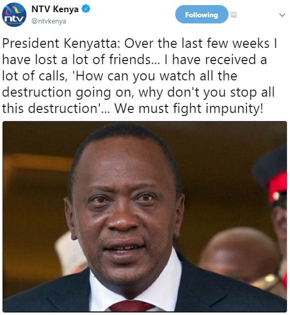 Ntv kenya icy ntvkenya following president kenyatta over the last few weeks have
