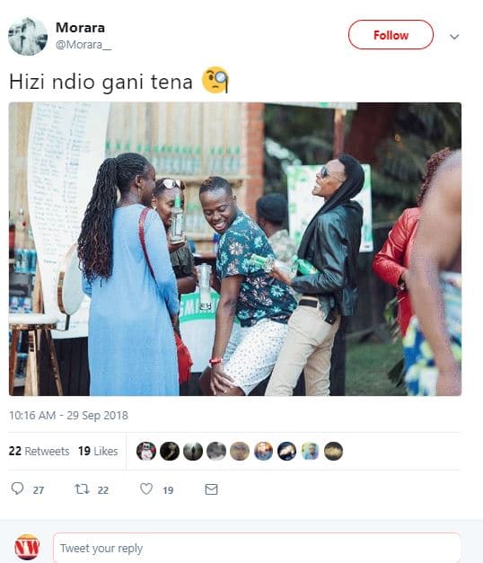 Morara morera follow hizi ndio gani tena 10,16 am 29 sep 22 retweets 19 likes l