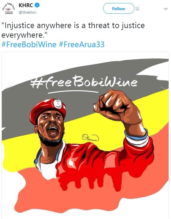 Khrc thekhrc follow injustice anywhere is a threat to justice everywhere. freebo