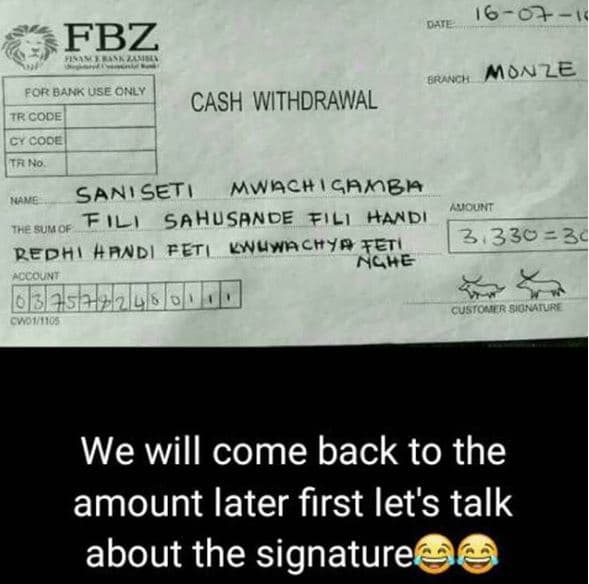 1601 dafe' fbz brmch monze for bank useonly cash withdrawal trcode cycooe tao sa