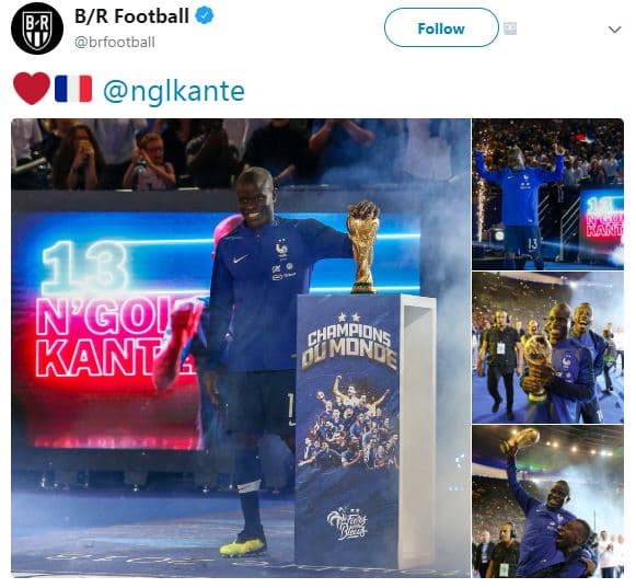 Br football brfootball follow nglkante axn 13 ngol kant amirs