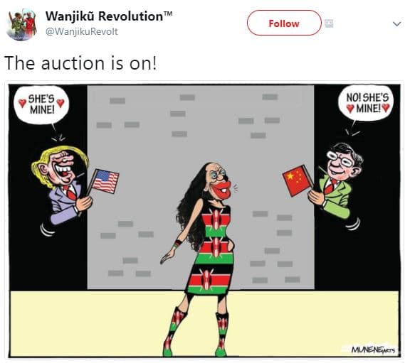 Wanjikñ revolution wanjikurevolt follow the auction is on! shes mine! no!shes mi