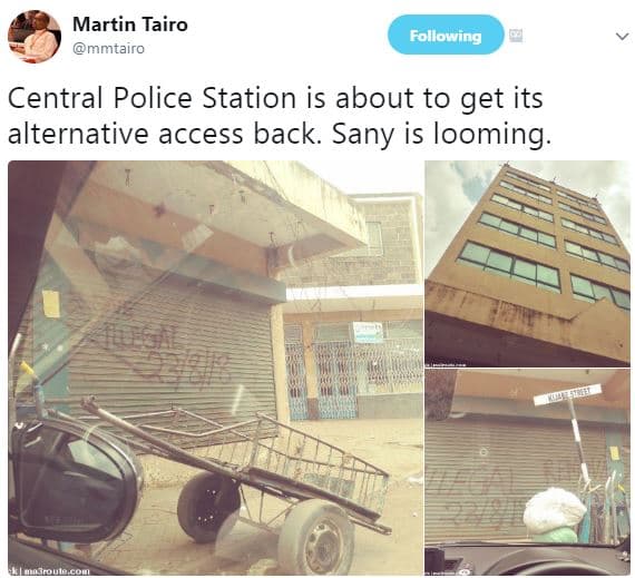 Martin tairo mmtairo following central police station is about to get its altern