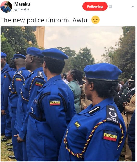 Masaku masaku _ following the new police uniform awful f pou
