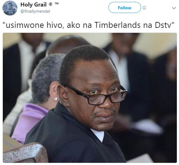 Holy grail finallymendel follow usimwone hivo, ako na timberlands na dstv'