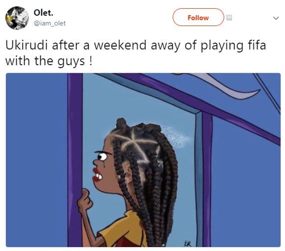 Olet. iam_olet follow ukirudi after a weekend away of playing fifa with the guys
