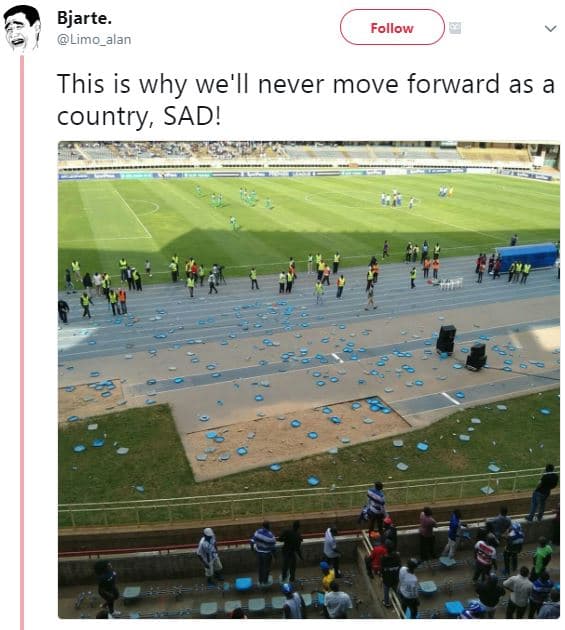 Bjarte. limo_alan follow this is why we'll never move forward as country sad!