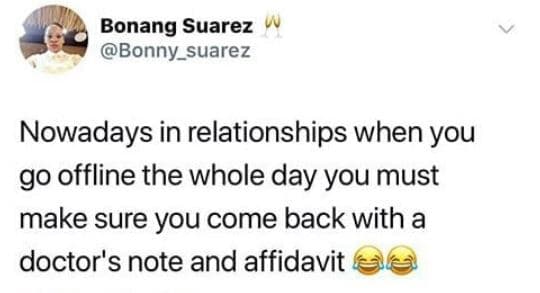 Bonang suarez bonny_suarez nowadays in relationships when you go offline the who