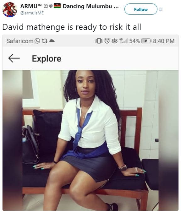 Armut armuisme dancing mulumbu follow david mathenge is ready to risk it all saf