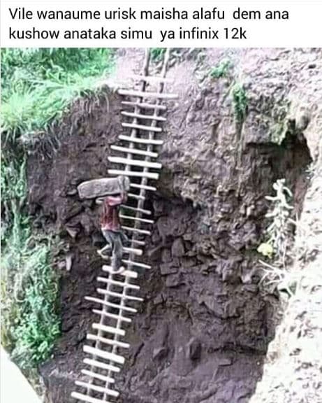 Vile wanaume urisk maisha alafu dem ana kushow anataka simu ya infinix 12k 9