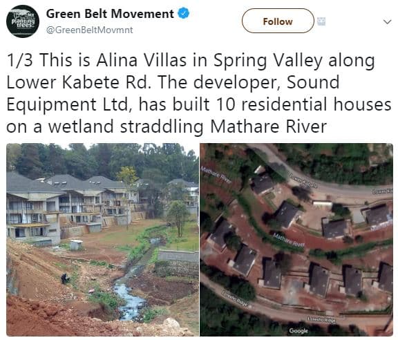 Green belt movement greenbeltmovmnt follow 13 this is alina villas in spring val