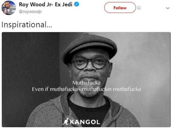 Roy wood jr ex jedi roywoodjr follow inspirational. muthafucka even if muthafuck