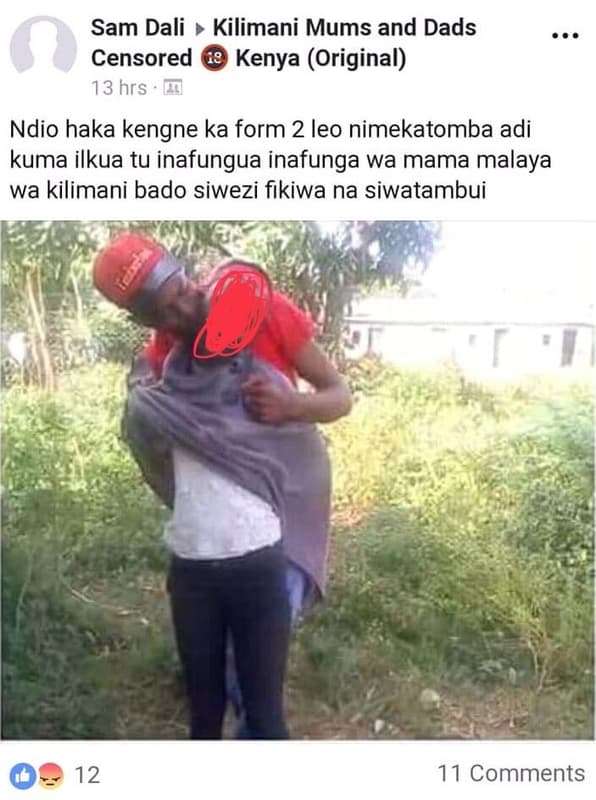 Sam dali kilimani mums and dads censored kenya original 13 hrs ndio haka kengne