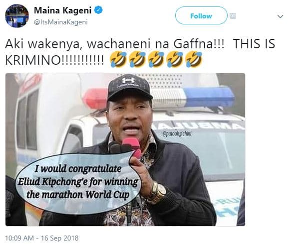 Maina kageni itsmainakageni follow aki wakenya wachaneni na gaffna!!! this is kr