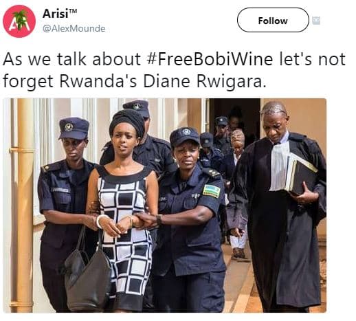 Arisi alexmounde follow as we talk about freebobiwine let's not forget rwanda's