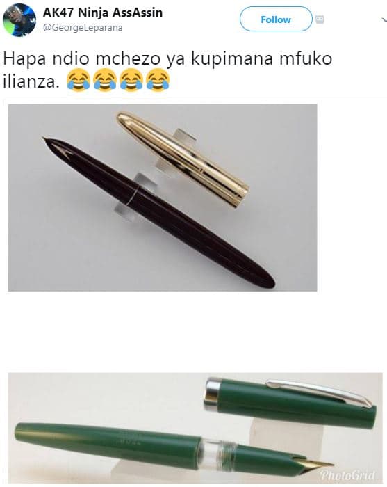 Ak47 ninja assassin georgeleparana follow hapa ndio mchezo ya kupimana mfuko ili