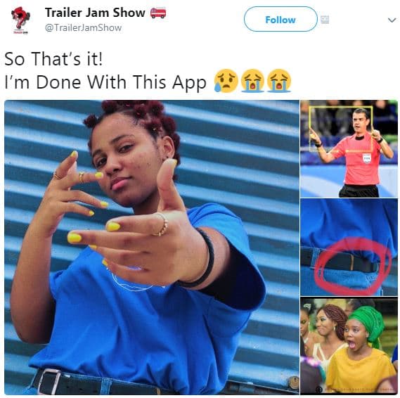 Trailer jam show trailerjamshow follow so that's it! i'm done with this app fèfè