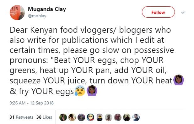 Muganda clay mqhlay follow dear kenyan food vloggers bloggers who also write for