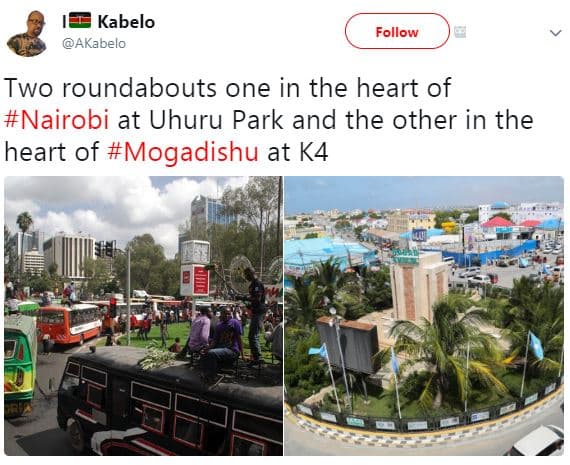 Kabelo akabelo follow two roundabouts one in the heart of nairobi at uhuru park