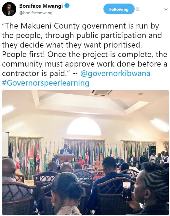 Boniface mwangi bonifacemwangi following the makueni county government is run by