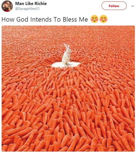 Man like richie savagealien21 follow how god intends to bless me