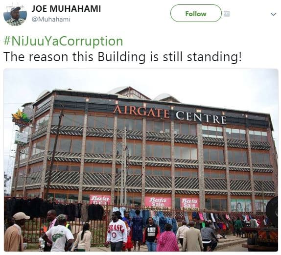 Joe muhahami muhahami follow nijuuyacorruption the reason this building is still