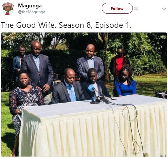 Magunga themagunga follow the good wife. season 8, episode 1