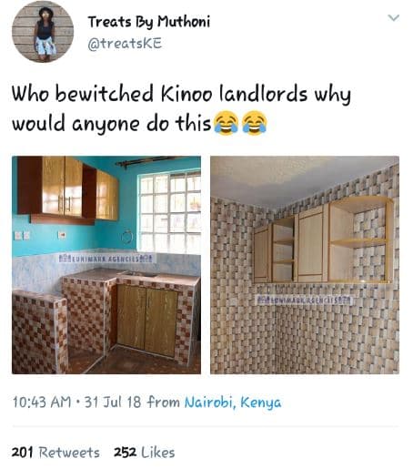 Treats by huthoni trectske who bewitched kinoo landlords why would anyone do thi