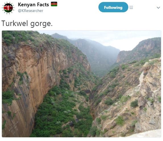 Kenyan facts kresearcher following turkwel gorge.