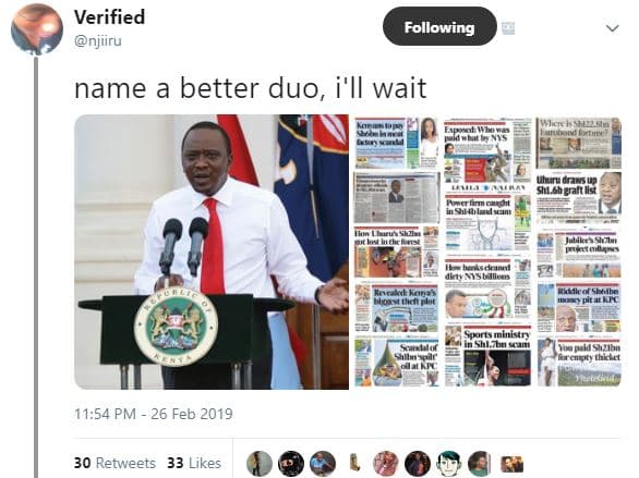 Verified njiiru following name better duo, i'il wait shrogaanig hnnouni haaak nh